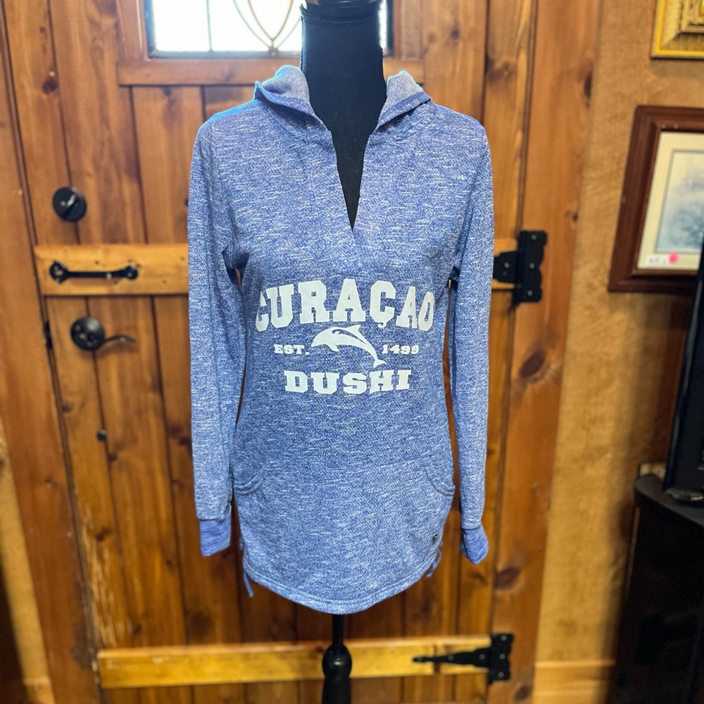 Point M hoodie Curacoa Dushi blue